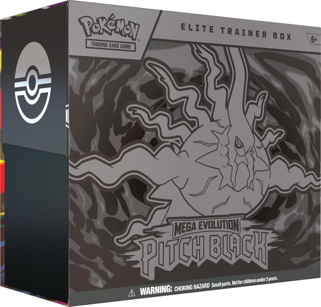 Mega Evolution—Pitch Black Elite Trainer Box (Inglés)